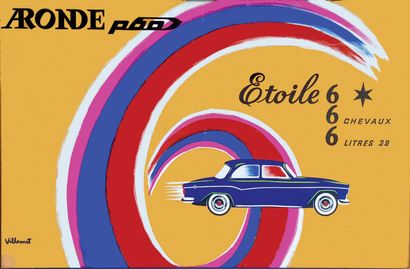 Aronde Etoile 6 Etoiles 6 Chevaux 6 Litres...
