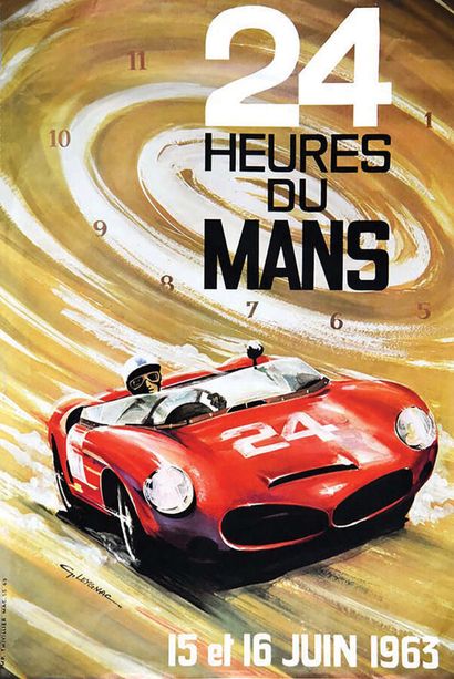 24 Hours of Le Mans 1963 FerrariThivillier...