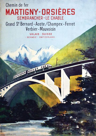 Martigny-Orsière Sembrancher - Le chable...