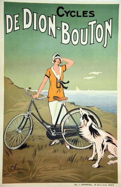 De Dion BouttonJ. BarreauParis Poster on...