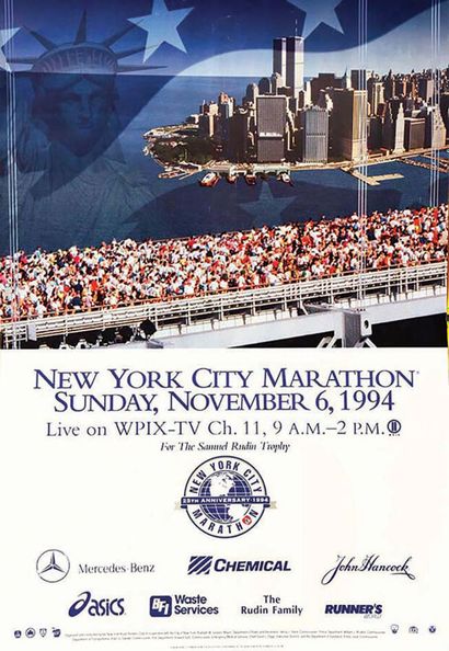 New York City Twin Towers Marathon November...