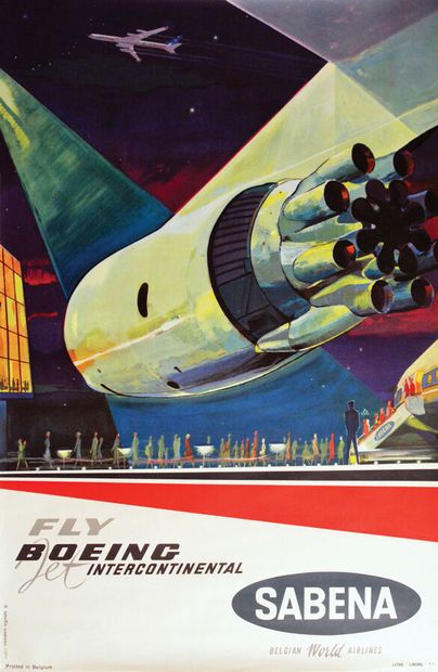Fly Boeing Jet IntercontinentalLinsmo SAPrinted...