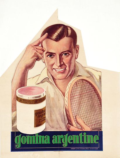 Gomina ArgentineGossartParis Affiche entoilée/...