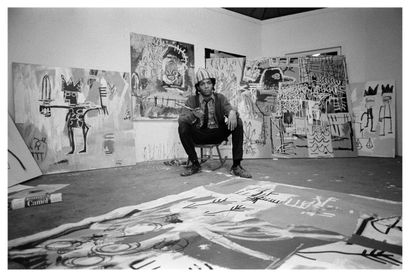 Jean Michel Basquiat NYC 1982

Tirage sur...