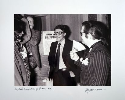 YSL, Karl, Pierre mariage Paloma Picasso...