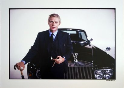 Steve McQueen sur le tournage de « L'Affaire...