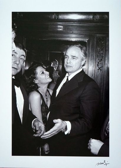 Marlon Brando Paris 1977

Tirage sur papier...