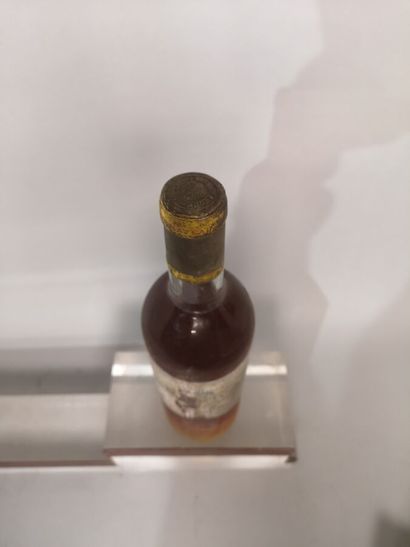 1 bouteille Château de FARGUES - Sauternes...