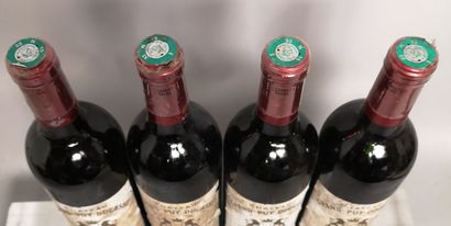 4 bouteilles Château GRAND PUY DUCASSE -...