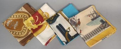 HERMES Paris

Quatre carrés 90 en twill de...