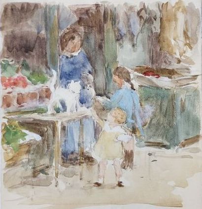 GILBERT Victor (1847-1935)

Le petit chat...