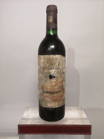 1 bouteille Château PRIEURE LICHINE - 4e...