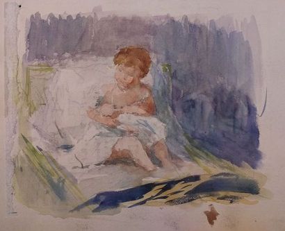 GILBERT Victor (1847-1935)

Les marionnettes

Aquarelle...