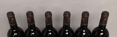 6 bouteilles Château MARQUIS D'ALESME BECKER...