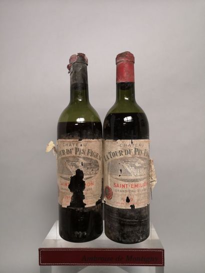 2 bouteilles Château La TOUR du PIN FIGEAC...