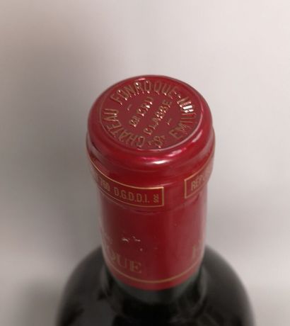 1 bouteille Château FONROQUE - Saint Emilino...