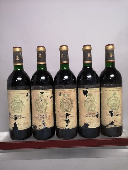 5 bouteilles Château GRUAUD LAROSE - 2e Gcc...