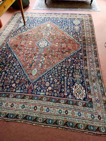 Tapis Yalameh (chaîne et trame en coton,...