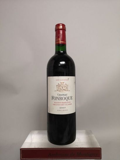 1 bouteille Château FONROQUE - Saint Emilino...