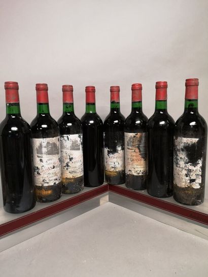 8 bouteilles Château L'EVANGILE - Pomerol...