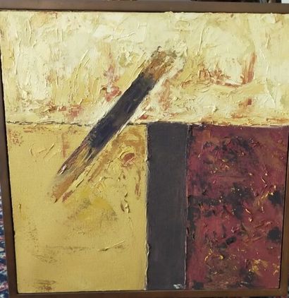 ECOLE CONTEMPORAIN

Abstraction

Trois huiles...
