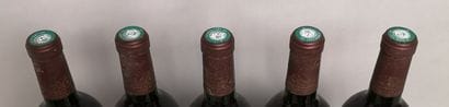 5 bouteilles Château LASCOMBES - 2e Gcc Margaux...