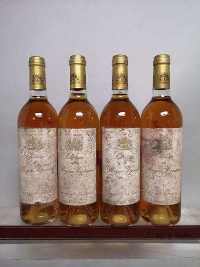 4 bouteilles Château RAYNE VIGNEAU - 1er...