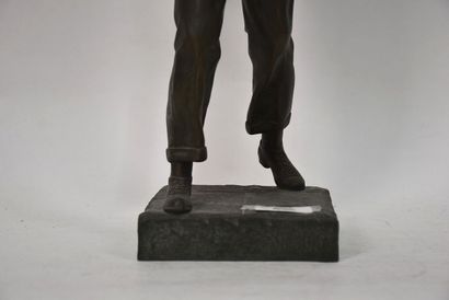 JEUX DE BOULE. 

Joueur de boules anglaises.

Sculpture...