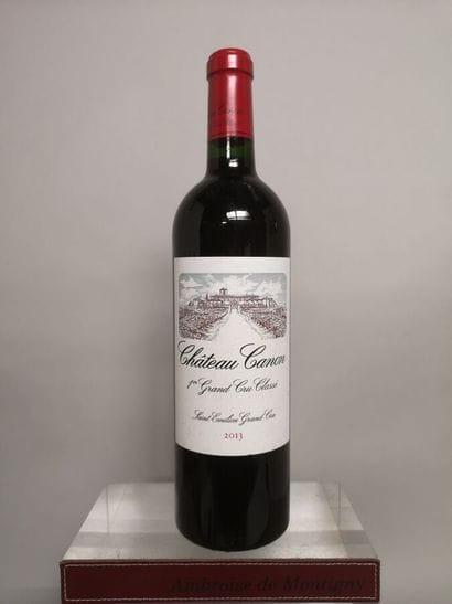 1 bouteille Château CANON - Saint Emilion...