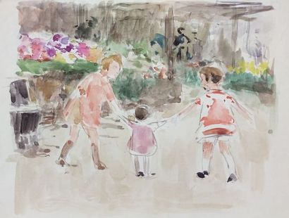 GILBERT Victor (1847-1935)

La promenade...
