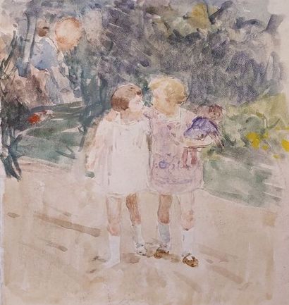 GILBERT Victor (1847-1935)

La promenade...