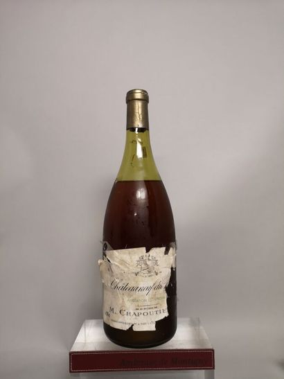 1 magnum CHATEAUNEUF du PAPE - M. CHAPOUTIER...