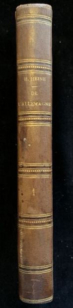 Henri HEINE

De l'Allemagne 

1 volume 

1/2...