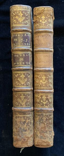 Jean-Jacques ROUSSEAU

Oeuvres

2 volumes...