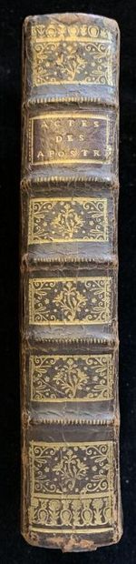 Les actes des apôtre, 1723

1 volume rel...