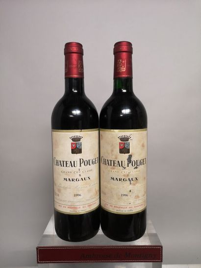 2 bouteilles Château POUGET - 4e Gcc Margaux...