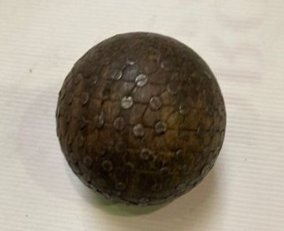 JEUX DE BOULE.

Triplette de boules en bois...