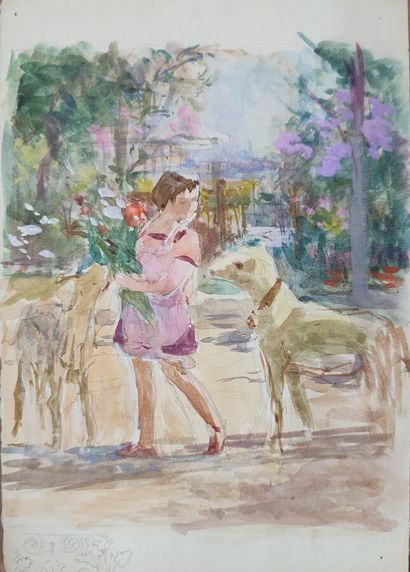 GILBERT Victor (1847-1935)

Enfants à la...