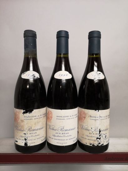 3 bouteilles VOSNE ROMANEE 