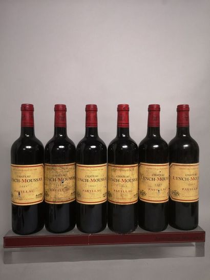 6 bouteilles Château LYNCH MOUSSAS - 5e Gcc...