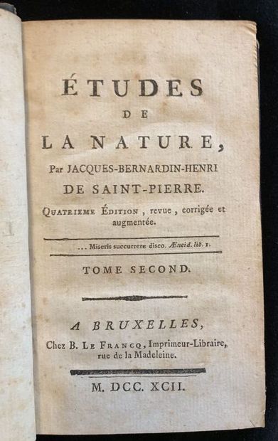Etude de la nature par Jacques Bernardin...