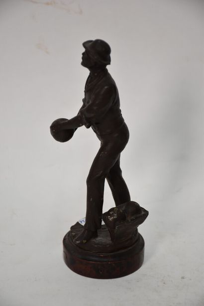 JEUX DE BOULE

Joueur de quilles.

Sculpture...