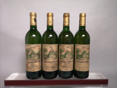 4 bouteilles Château OLIVIER - Gcc de Graves...