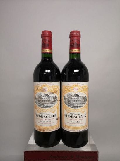 2 bouteilles Château PEDESCLAUX - 5e Gcc...