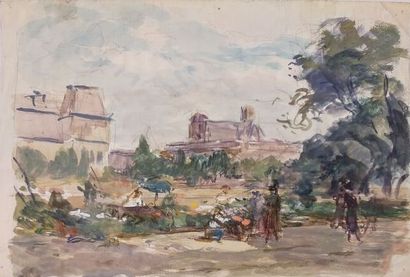 GILBERT Victor (1847-1935)

Les marionnettes

Aquarelle...
