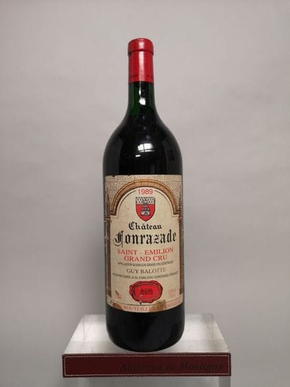 1 magnum Château FONRAZADE - Saint Emilion...