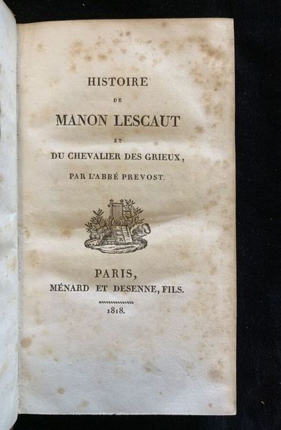 Histoire de Manon Lescaut

Abbé Prévost

1...