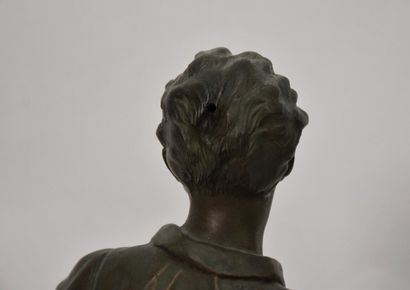 JEUX DE BOULE. 

Joueur de boules anglaises.

Sculpture...