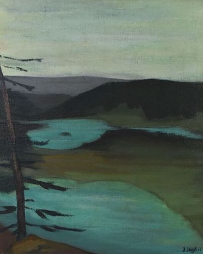 École moderne

Paysage symboliste (Lac du...