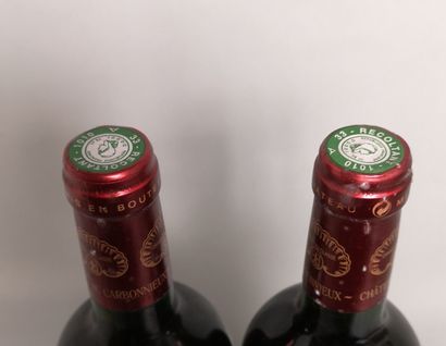 2 bouteilles Château CARBONNIEUX - Gcc de...